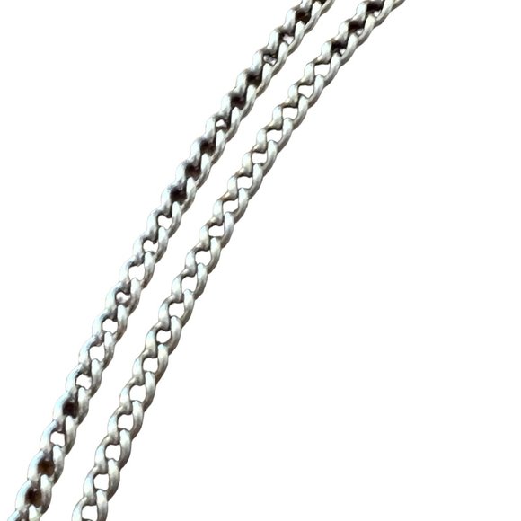 French Army Issued Dog Tag & Chain Unused VTG 1960s Original 14" Chain 1.75" Tag - Picture 9 of 14